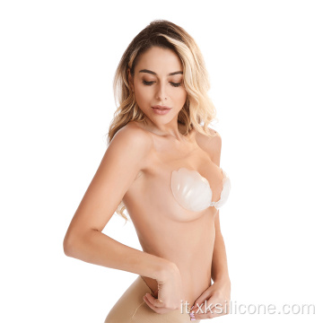 reggiseno push up a forma di conchiglia invisibile in silicone